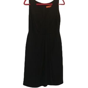 Cynthia Steffe Black Wrap Dress